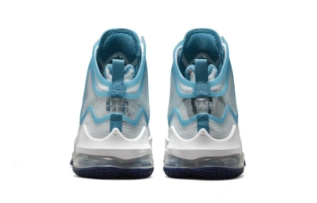 Nike Lebron 19 High Топ Баскетбольные кроссовки для игры Унисекс Серебристо-серый Азиатская версия