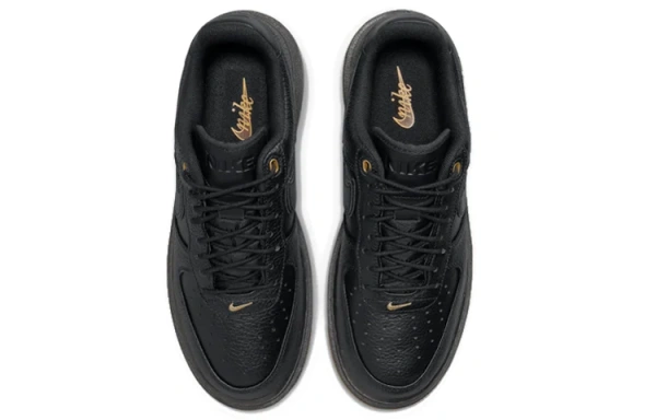 Nike Air Force 1 Low Топ Скейтборд Кроссовки Мужские Черные