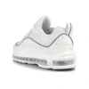 Nike Air Max 98 Ткань Низкие Беговые Кроссовки Женские Чисто Белые