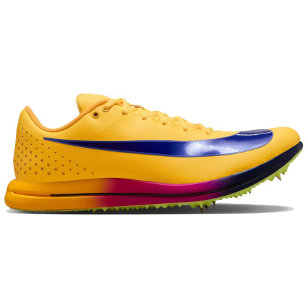 Nike Triple Jump Elite 3 Устойчивые к истиранию низкие беговые кроссовки унисекс желто-синие