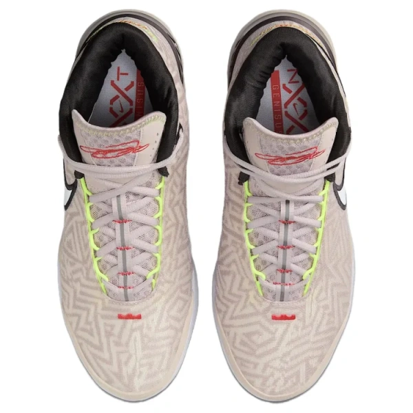 Nike LeBron NXXT Genisus противоскользящие устойчивые к истиранию MID мужские баскетбольные кроссовки хаки