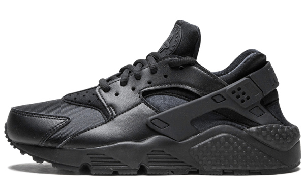 Nike Huarache Triple Черный Женские Низкие Беговые Кроссовки Женские Черный