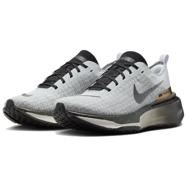 Nike Амортизация Противоскользящая Дышащая Низкий Верх Повседневная ТРЕНИРОВОЧНАЯ БЕГОВАЯ Обувь Мужская Серый Черный