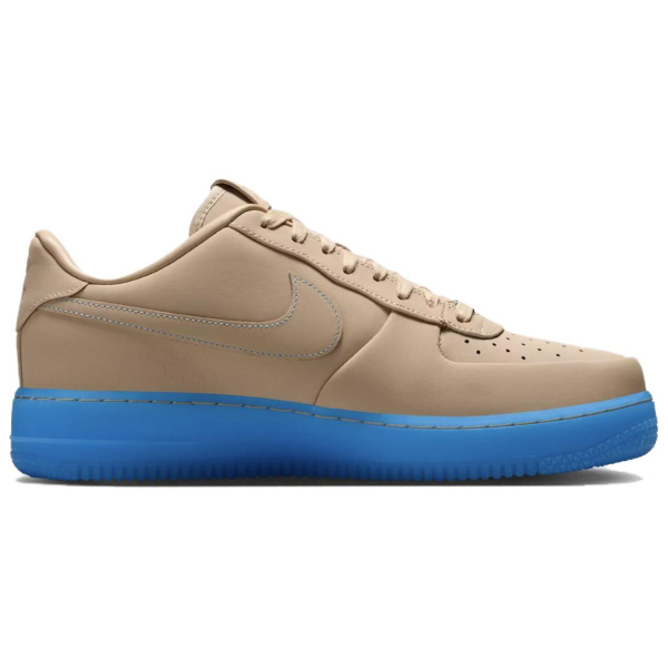 Nike Air Force 1 Low Топ Скейтборд Кроссовки Унисекс Коричневый Синий