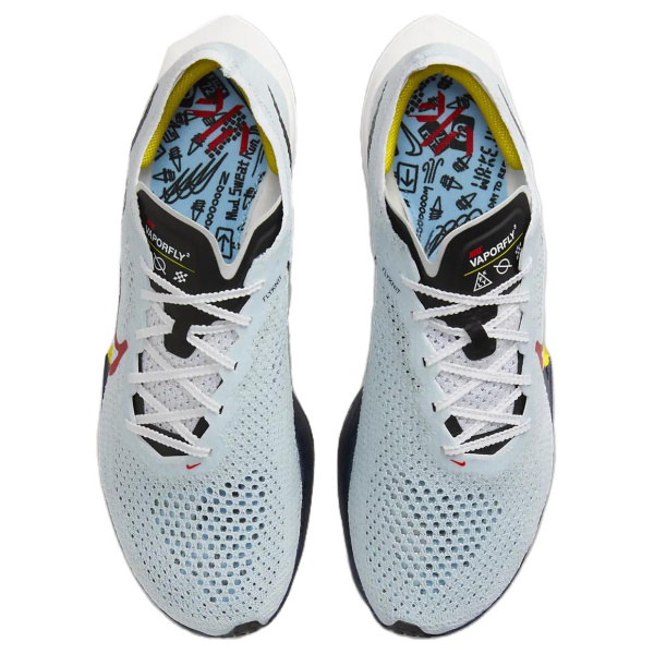 Nike ZoomX Vaporfly 3 Low Топ Марафон Длинный Бег Беговые Кроссовки Мужской Синий