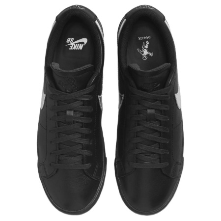 Nike X Dancer SB Blazer противоскользящие устойчивые к истиранию низкие скейтбординговые кроссовки унисекс черные
