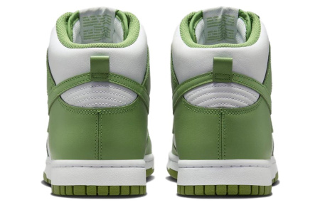 Nike Dunk High Модные Высокие Кроссовки для Скейтбординга Мужские Зеленые Белые