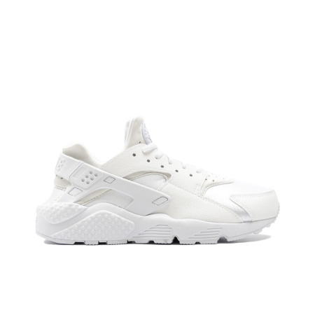 Nike Huarache Run Амортизация Противоскользящие Устойчивые к истиранию Низкие Беговые кроссовки Женские Белые