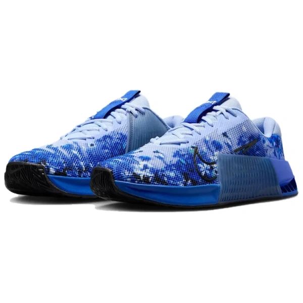 Nike Metcon 9 Амортизация Износостойкие Низкие Кроссовки для Тренировок Мужские Синие