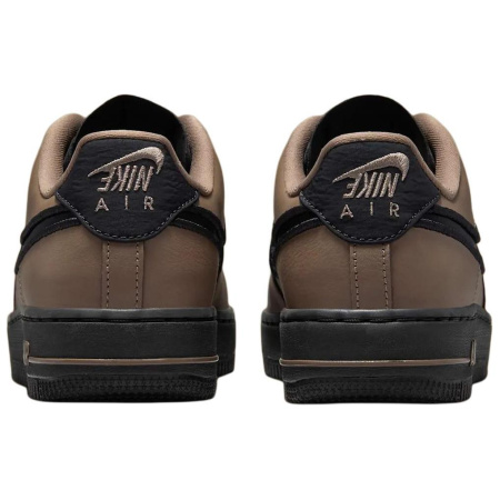 Nike Air Force 1 Slip-Resistant Abrasion-Resistant Low-Top Скейтборд Кроссовки Женские Коричневые Черные