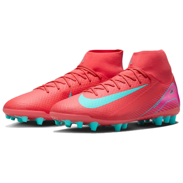 Nike Mercurial Superfly 10 Противоскользящие Устойчивые к истиранию Футбольные бутсы Мужские Красные