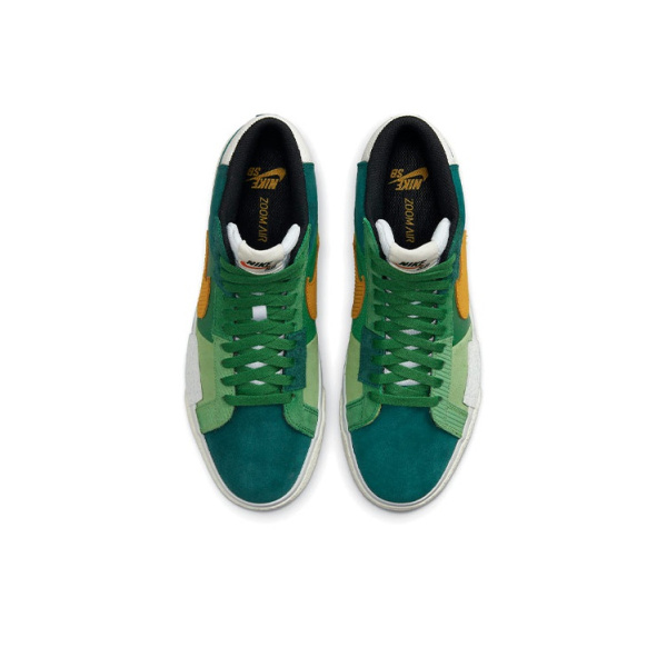 Nike SB Blazer MID Мозаика противоскользящие устойчивые к истиранию легкий верх кроссовки для скейтбординга унисекс