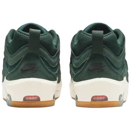 Nike Air Max Ishod Low Скейтборд Кроссовки Унисекс Темно-зеленый