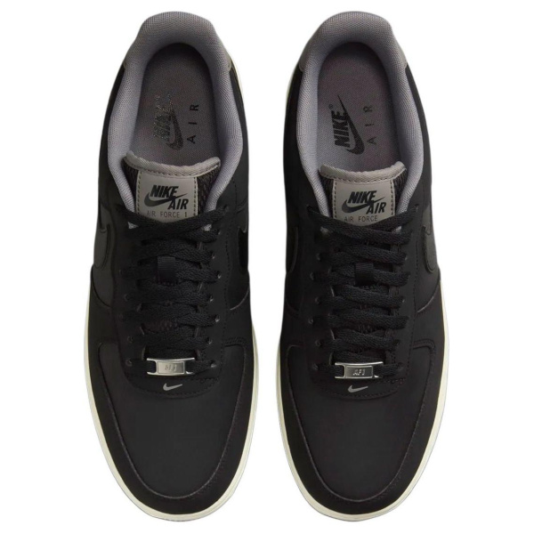 Nike Air Force 1 Low Топ Скейтборд Обувь Унисекс Черный