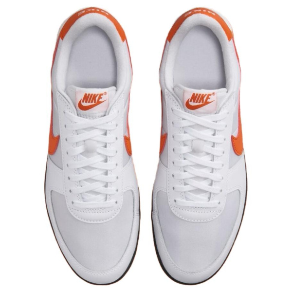 Nike Field General '82 'Апельсин Blaze' Низкие кеды Винтажные баскетбольные кроссовки Унисекс Белый Оранжевый