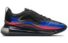 Nike Air Max 720 Low Топ Воздушная Подушка Марафон Беговые кроссовки Унисекс Красный Синий Градиент