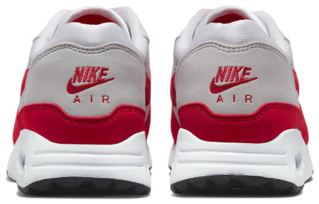 Nike Air Max 1 Low Топ Обувь для гольфа Унисекс Красный Белый
