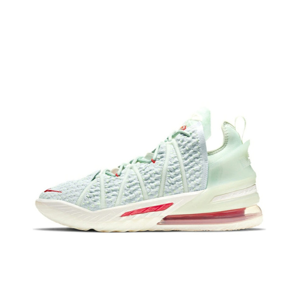 Nike Lebron 18 EP Lebron 8 QS Forbidden City Low Мужские баскетбольные кроссовки Светло-зеленый Красный