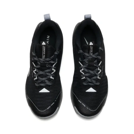 Nike Juniper Trail противоскользящие устойчивые к истиранию низкие повседневные беговые кроссовки женские черные