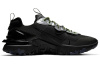 Nike React Vision Сетка Амортизация Противоскользящие Низкие Повседневные Беговые Кроссовки Мужские Черные