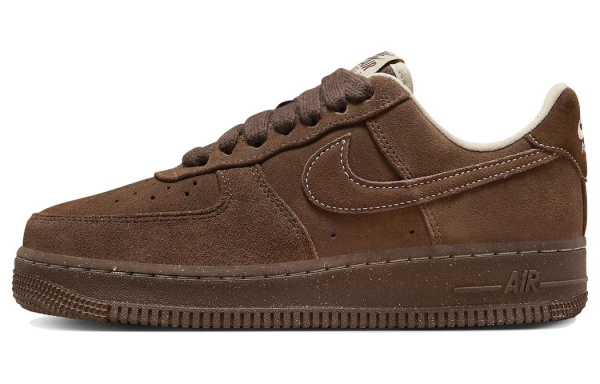 Nike Air Force 1 Low Топ Скейтборд Кроссовки Женские Коричневые
