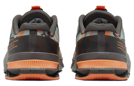Nike Metcon 8 AMP Амортизация Противоскользящие Устойчивые к истиранию Низкие Кроссовки для тренировок Мужские Зеленые