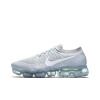 Nike VaporMax Flyknit Комфортные Низкие Кроссовки с Воздушной Подушкой для Бега Повседневные Женские Серый Белый
