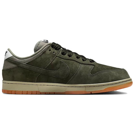 Nike Dunk SB Устойчивые к истиранию Низкие Кроссовки для скейтбординга Унисекс Оливково-зеленый
