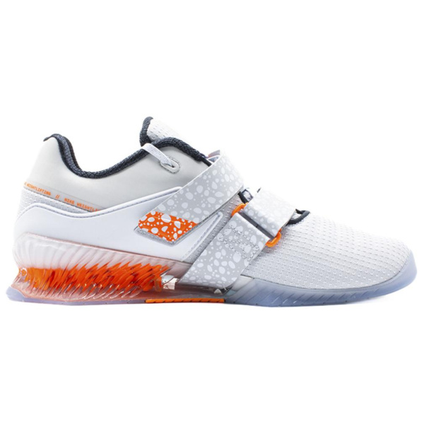 Nike Romaleos 4 Противоскользящая Устойчивая к износу Низкий Топ WEIGHTLIFTING Обувь Унисекс Белый