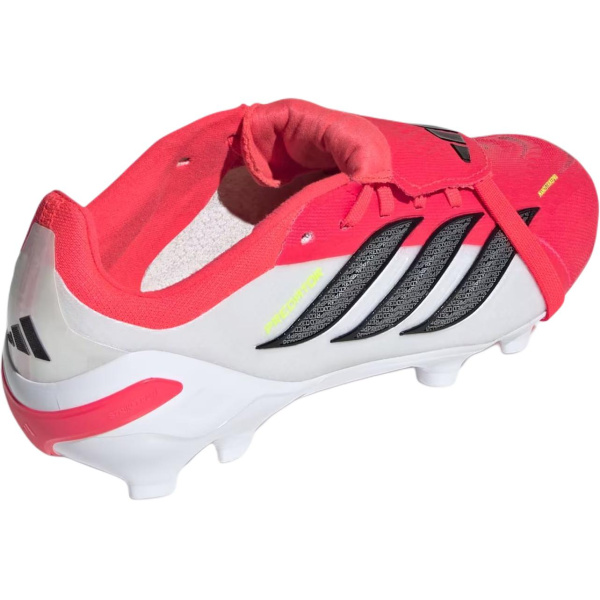 Adidas PREDATOR ELITE Низкие футбольные бутсы с поддержкой ярко-красный и черный детские