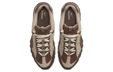 Jacquemus X Nike Air Humara Спортивная повседневная обувь для женщин низкий топ солодово-коричневый