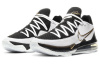 Nike Lebron 17 Low EP Low Топ Air Max React Баскетбольные кроссовки для игры Мужской Черный Белый Золото