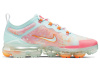 Nike VaporMax 2019 Low Топ Марафон Беговые кроссовки Женские Розово-синие