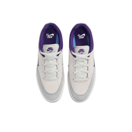 Nike SB MALOR Устойчивые к истиранию низкие кеды для скейтбординга Мужские Серый Фиолетовый