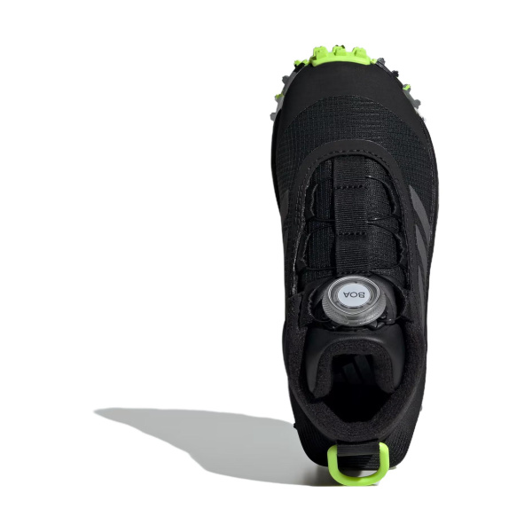 Adidas Fortatrail противоскользящие устойчивые к истиранию с верхом MID детские беговые кроссовки черные детские