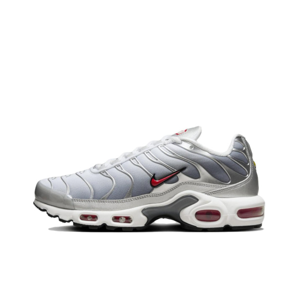 Nike Air Max Plus Устойчивые к истиранию низкие повседневные беговые кроссовки унисекс серо-красные