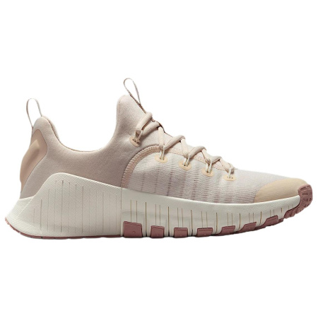 Nike Free Metcon 6 Устойчивые к истиранию низкие кроссовки для тренировок женские бежево-розовые