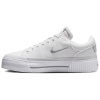 Nike Court Legacy Slip Resistant Abrasion Resistant Низкие Кроссовки для скейтбординга Женские Белые