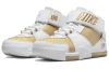 Nike Lebron 2 MID Топ Баскетбольные кроссовки для игры Мужской Белый Золото