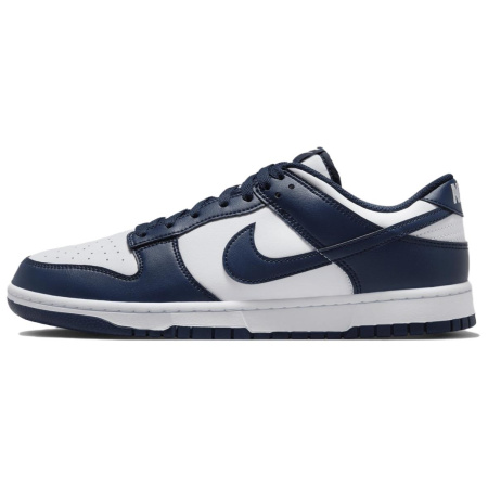 Nike Dunk Slip-Resistant Abrasion-Resistant Low-Top Скейтборд Кроссовки Унисекс Белый Синий