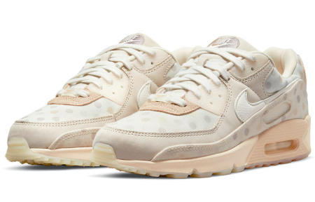 Nike Air Max 90 Low Топ Повседневные беговые кроссовки Унисекс Светло-желтые