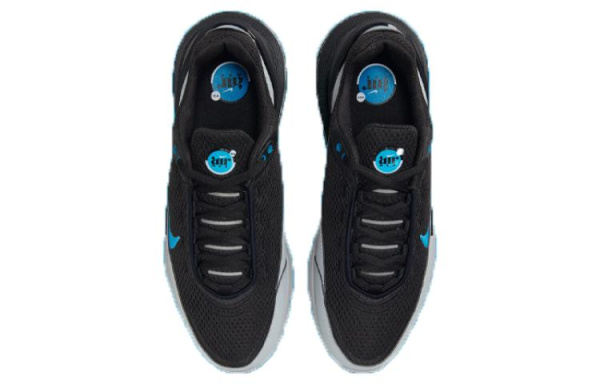 Nike Air Max Impulse Устойчивый к истиранию Низкий Топ Повседневная Обувь Мужская Черный Серый Синий