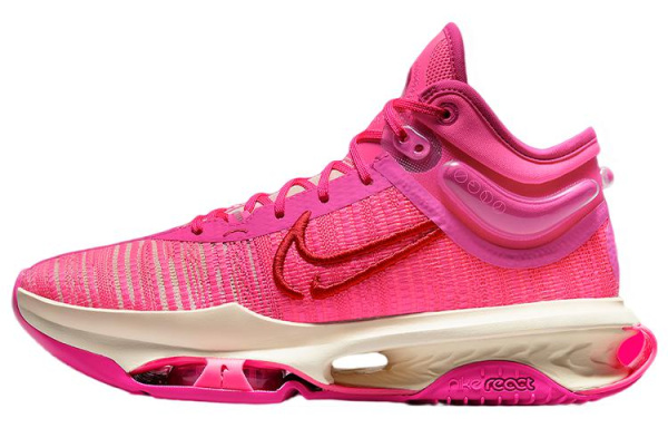 Nike Air Zoom g.T. Jump 2 MID Топ Баскетбольные кроссовки Мужские Розовые