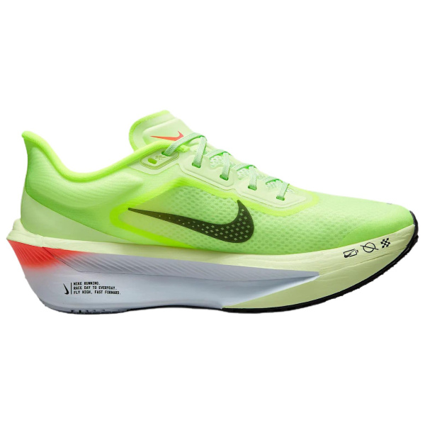 Nike Zoom Fly 6 противоскользящие низкие беговые кроссовки женские зеленые
