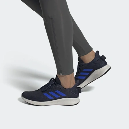 Adidas SenseBounce+ Уличная Дышащая Низкая Обувь для Бега Мужская Темно-Синяя