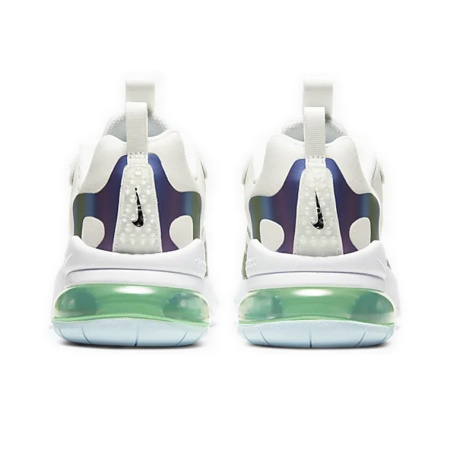 Nike Air Max 270 Ткань Низкий Верх Амортизирующие Повседневные Беговые Кроссовки Женские Синие Зеленые