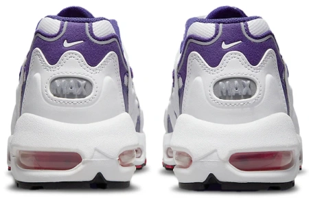 Nike Air Max 96 Сетка Текстиль Синтетическая кожа Низкий верх Воздушная подушка Повседневные беговые кроссовки Женские