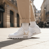 Nike Air Max 90 Low Топ Повседневные беговые кроссовки Женские Белые