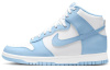 Nike Dunk High 'Алюминия' Классические Высокие Кроссовки для Скейтбординга Женские Небесно-голубой
