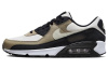 Nike Air Max 90 Текстиль Синтетическая кожа Низкий верх Повседневная обувь Мужская Серый Черный